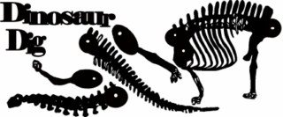 Dinossaur Dig moving diplodicus
